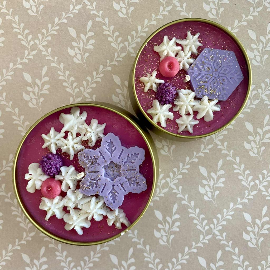 Chandelle Jardin de givre