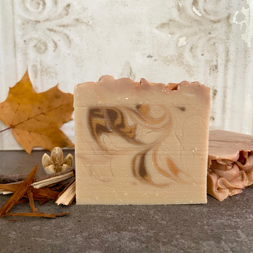 Café latte soap 